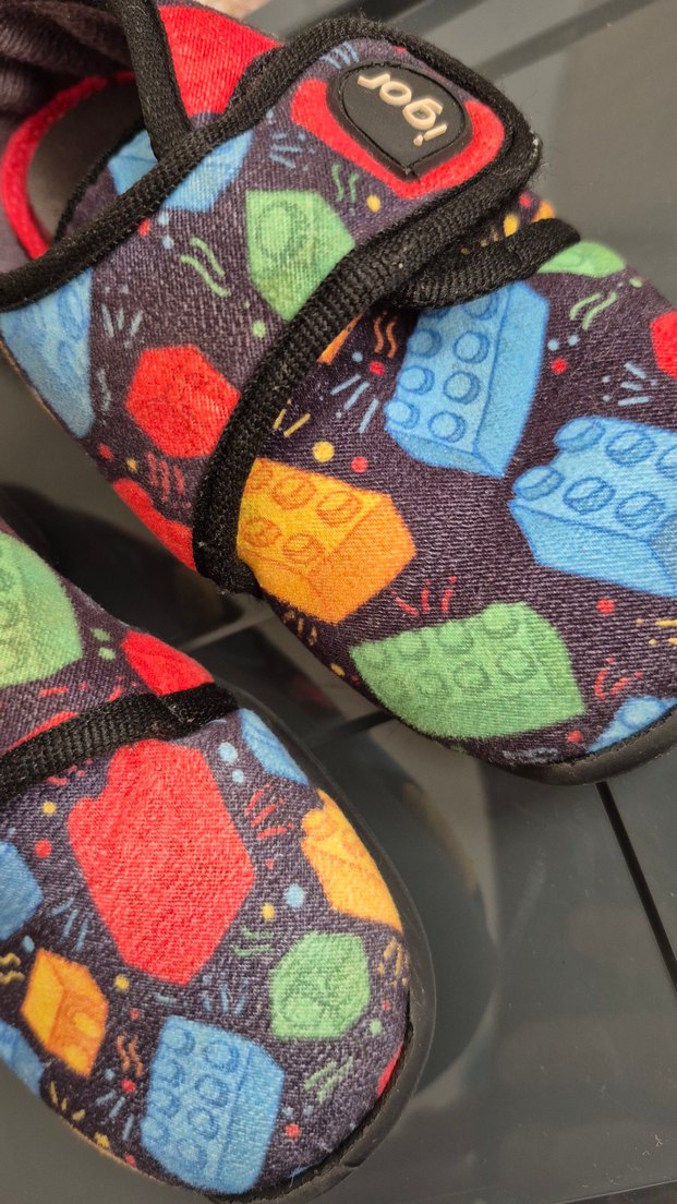 IGOR Kışlık Panduf/ Lego desenli - Görsel 4