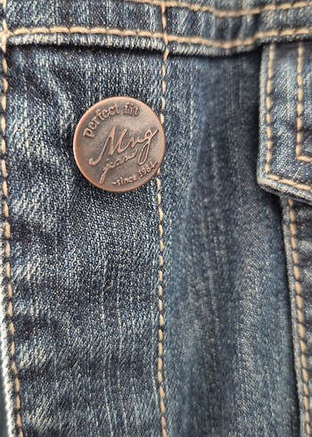 Kısa Kollu Kadın Kot Ceket - Görsel 4