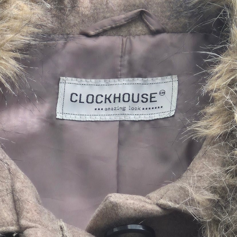 Yurt disindan Kürklü Yarasa Kol Midi Kaban - Görsel 5