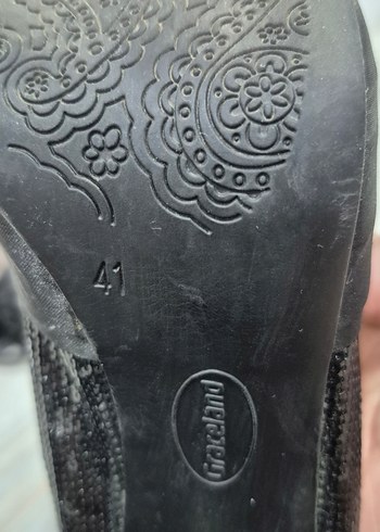 Siyah Parlak Stiletto Topuklu Kadın Ayakkabı - Görsel 7