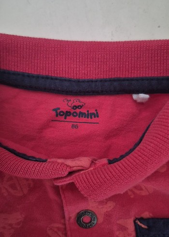 12-18 Ay Beden Yurt disindan Erkek Bebek Polo Tshirt