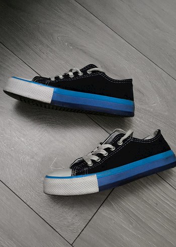 diğer Beden Lacivert Gri Bağcıklı çocuk Spor Ayakkabı unisex 34 no