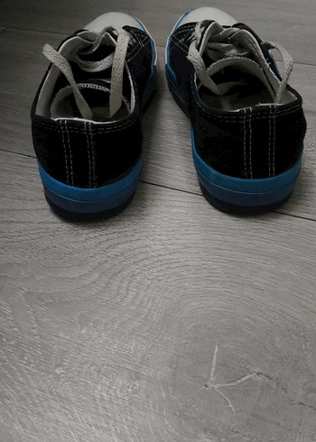 diğer Beden mavi Renk Lacivert Gri Bağcıklı çocuk Spor Ayakkabı unisex 34 no