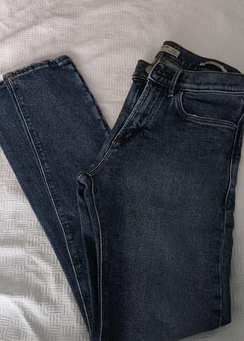 Kadın Lacivert Normal Kesim Kot Pantolon