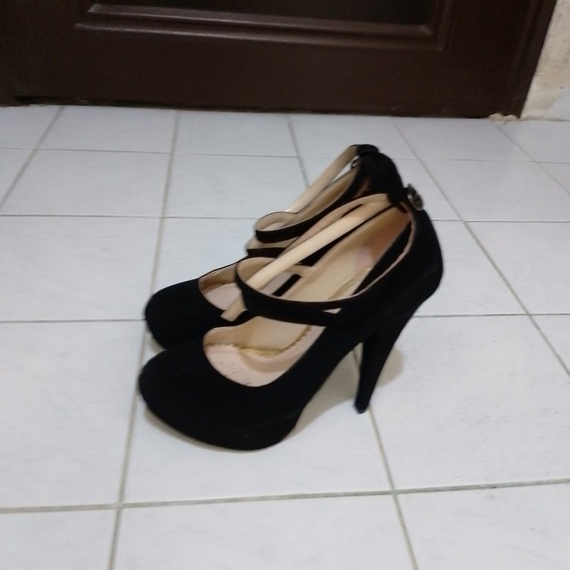 Diger Siyah Minimalist Topuklu Kadın Ayakkabı - Görsel 2