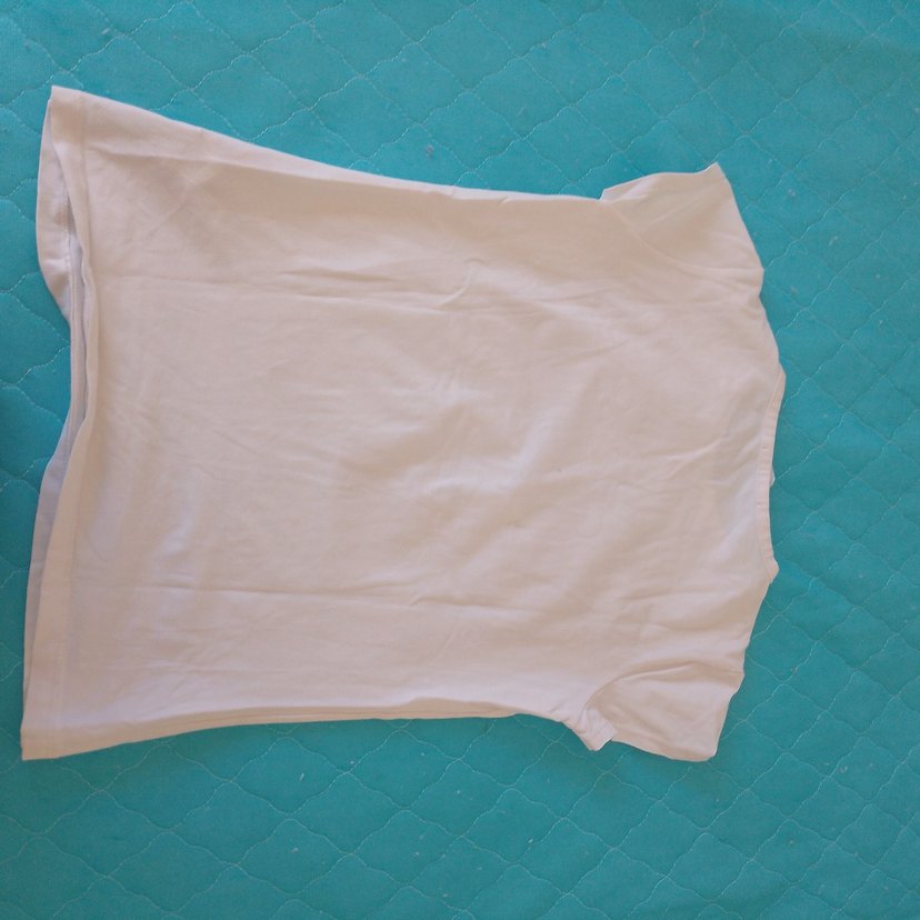 Beyaz Baskılı Kız Tişörtü - Görsel 2