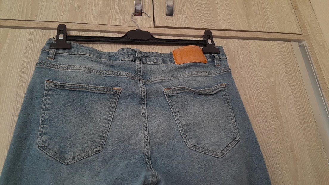 Açık Mavi Slim Fit Denim Jean — görsel 3/4