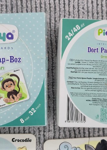 Piapolya Dört Parçalı Yap-Boz - Görsel 4