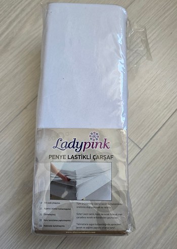 Çift Kişilik Beyaz Penye Lastikli Çarşaf - Görsel 2