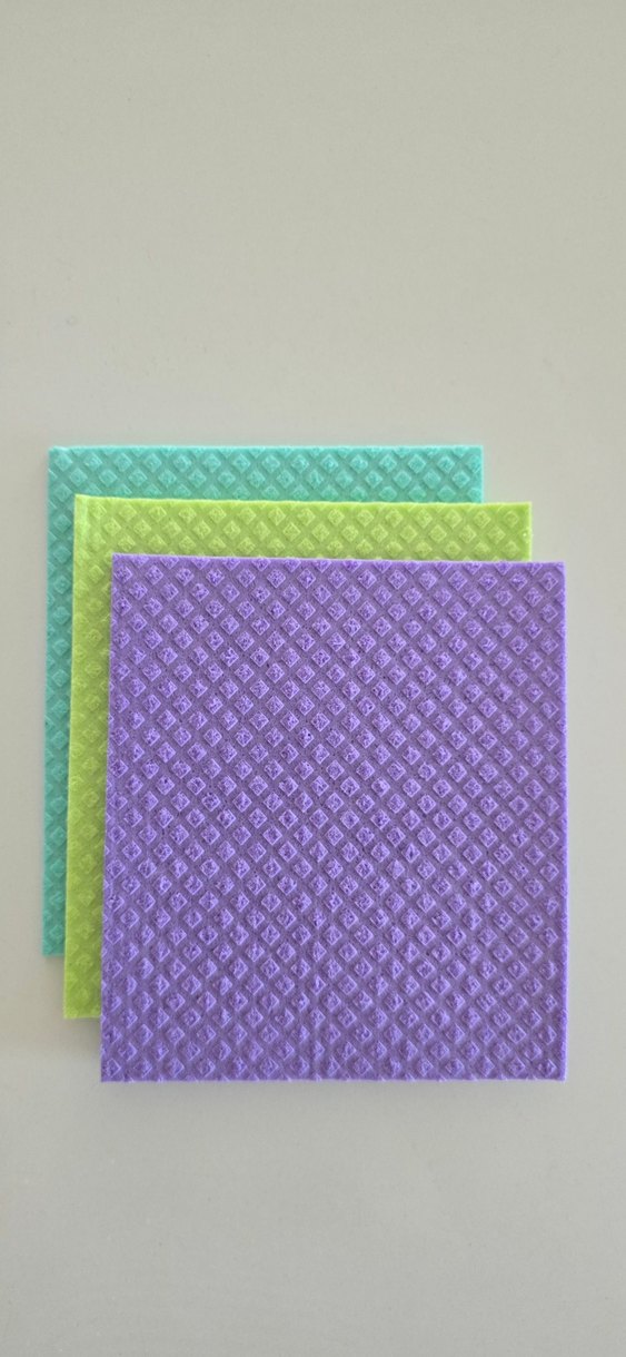 Amala Sihirli Sünger Bez 3×3 Adet - Görsel 3