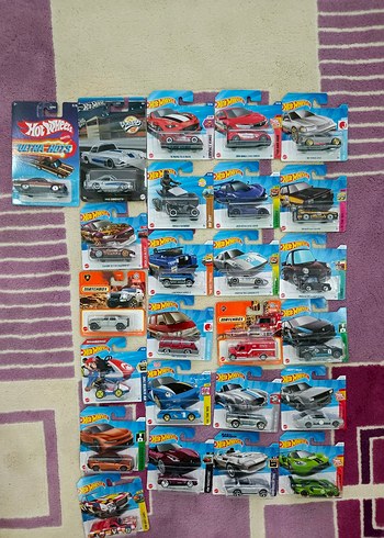 25 Adet Hotwheels