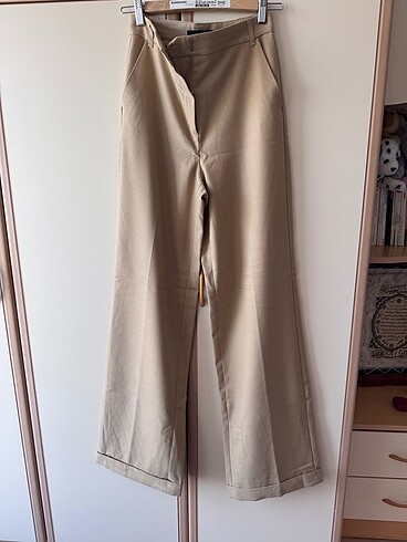 Mango bol paça pantalon