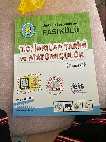  Eis yayınlar 8 sınıf