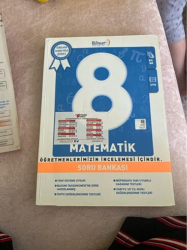  Matamatik kitabı 8 sınıf biltest yayın