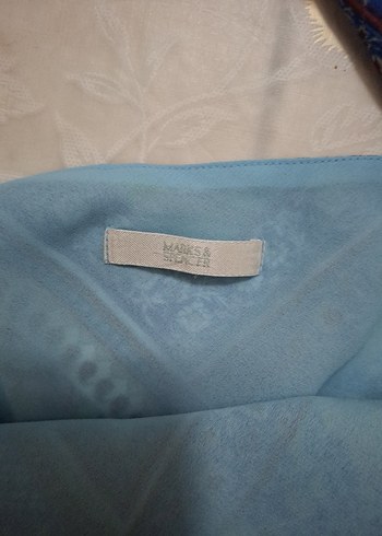 Marks & Spencer Mavi Bohem Bluz