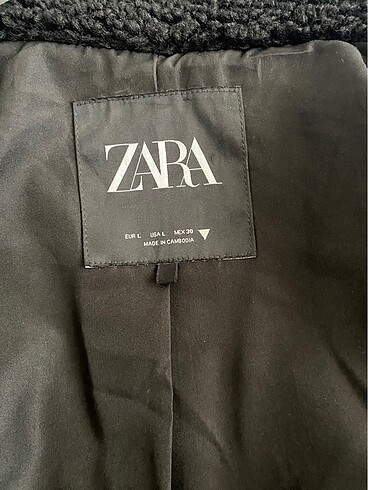 Zara Zara limited edition peluş kaban