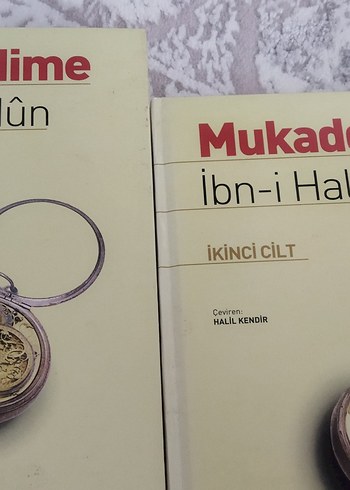 Mukaddime İbn-i Haldûn 2 Cilt Set