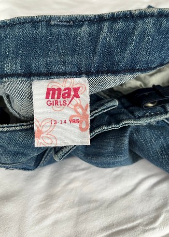 Düğmeli Lacivert Kadın Denim Pantolon - Görsel 5