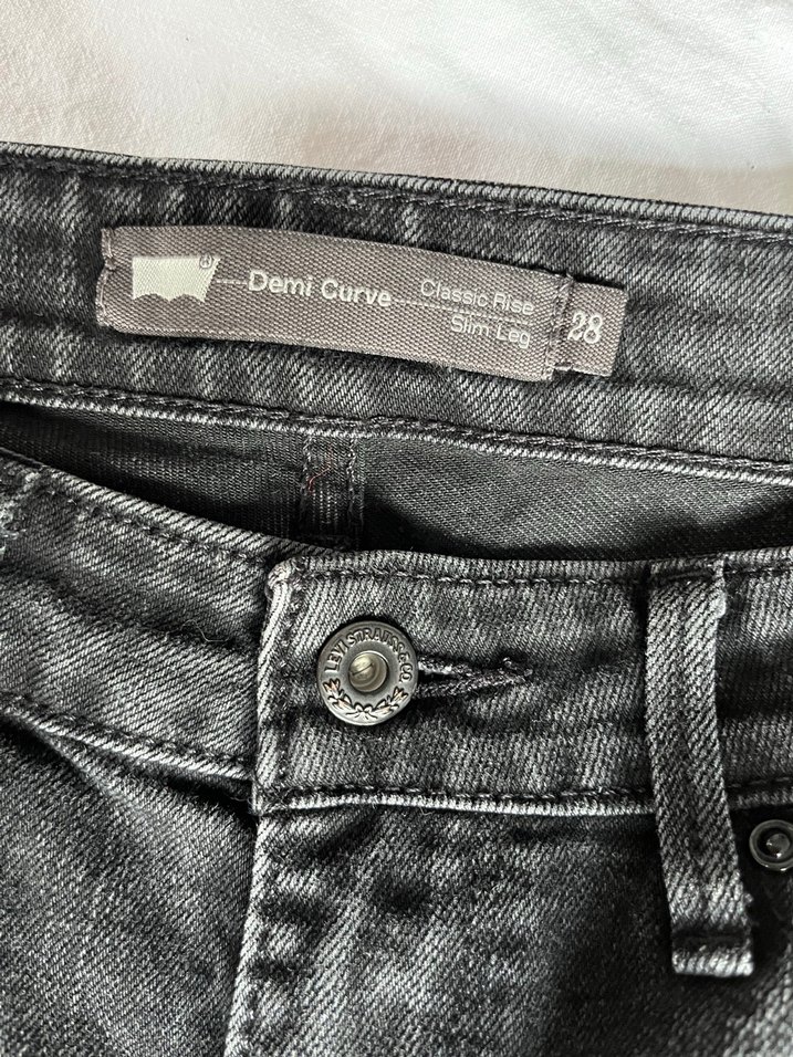 Siyah Normal Bel Levis Jean - Görsel 4