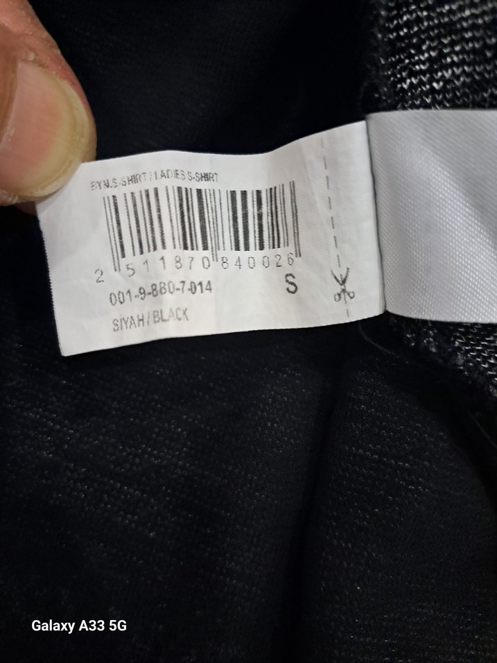 Gri Siyah Zebra Desenli Triko kazak - Görsel 5