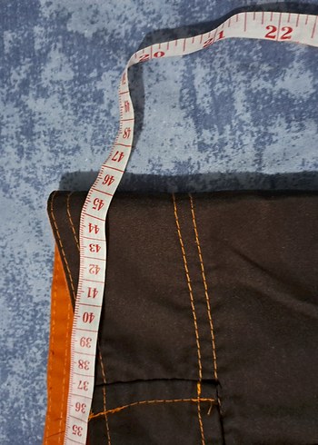 Baskılı Kahverengi Rahat Erkek Mayo Şortu - Görsel 4