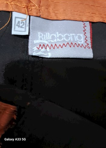 Baskılı Kahverengi Rahat Erkek Mayo Şortu - Görsel 3