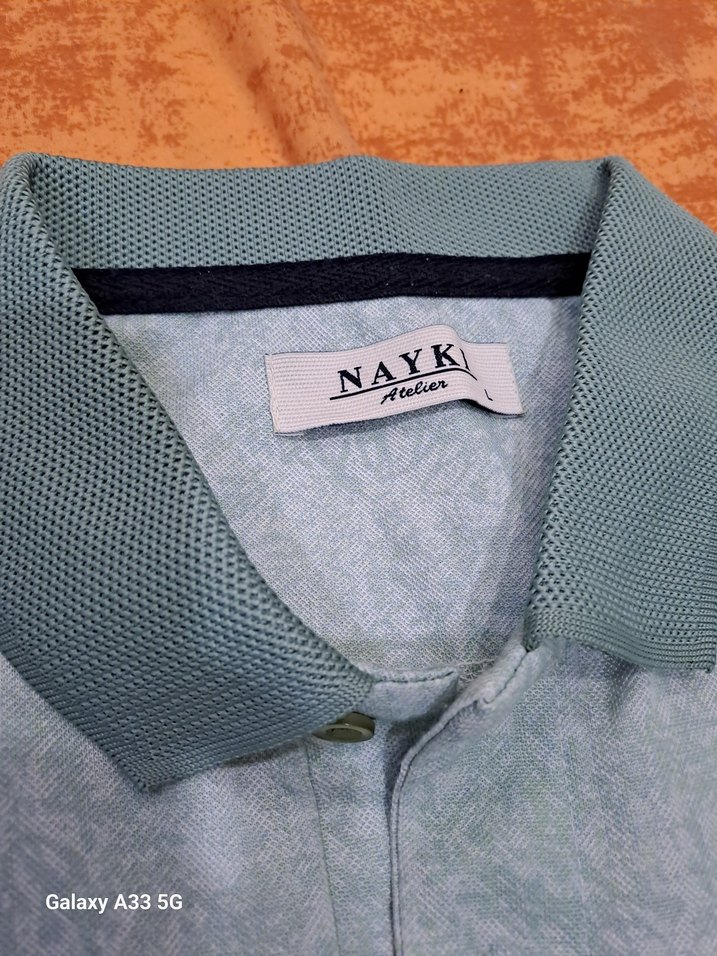 Yeşil Erkek Polo Tişört Kısa Kollu - Görsel 3