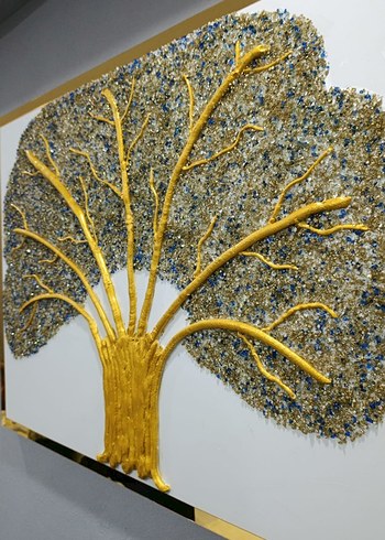 gold dekoratif tablo