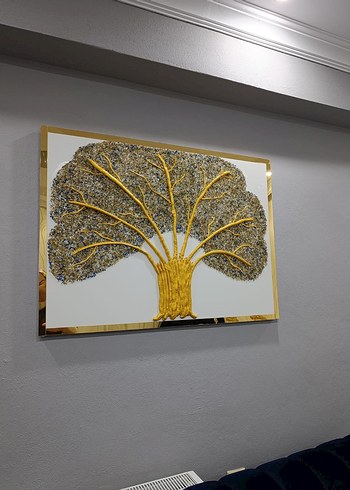 Mudo Concept gold dekoratif tablo