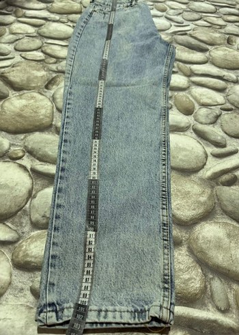 Mavi kadın kot jean - Görsel 6