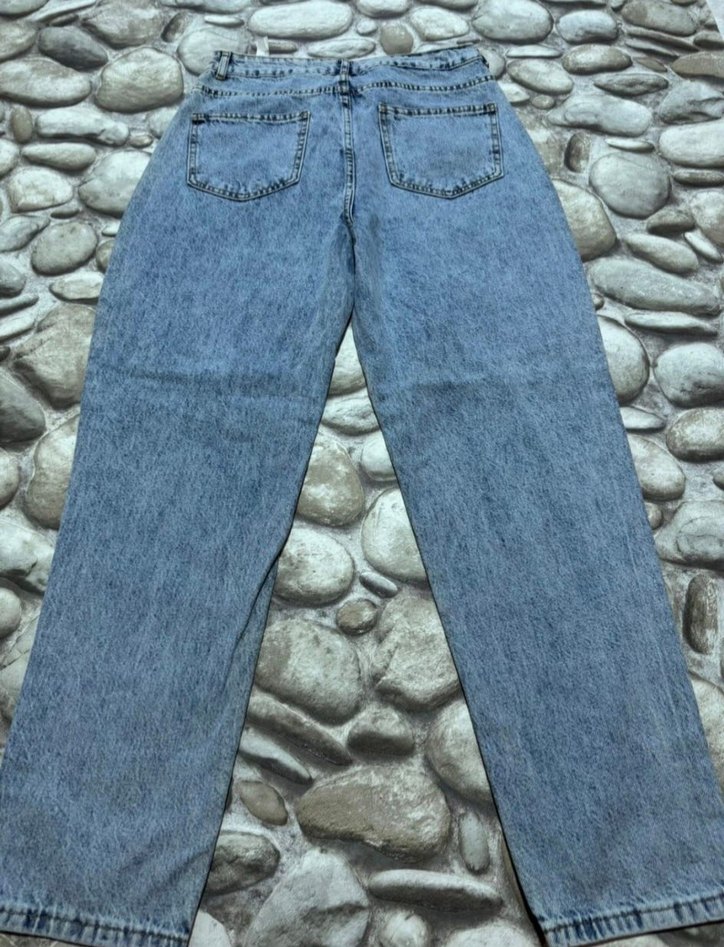 Mavi kadın kot jean - Görsel 2