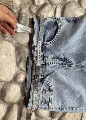 Likralı İspanyol paça jean - Görsel 6