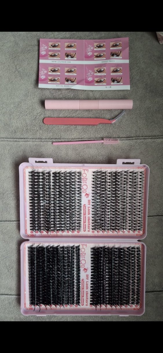800lü takma kirpik seti - Görsel 2