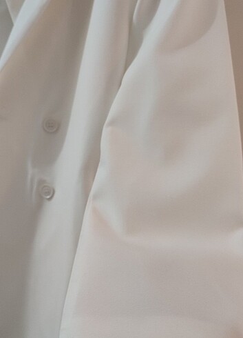 l Beden beyaz Renk Kadın beyaz Blazer ceket 