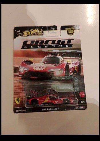 Hot Wheels Ferrari 499P Kırmızı Oyuncak Araba