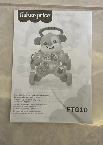 Fisher Price Renkli Bebek Yürüyüş Oyuncağı - Görsel 9