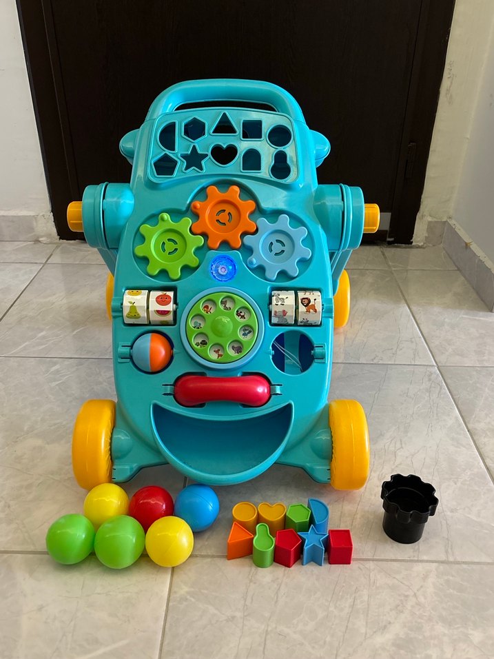 PİLSAN Renkli Bebek Yürüteci ve Aktivite Merkezi - Görsel 3