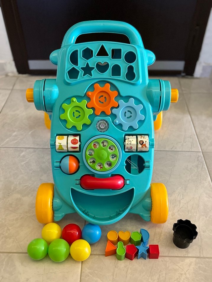 PİLSAN Renkli Bebek Yürüteci ve Aktivite Merkezi - Görsel 2