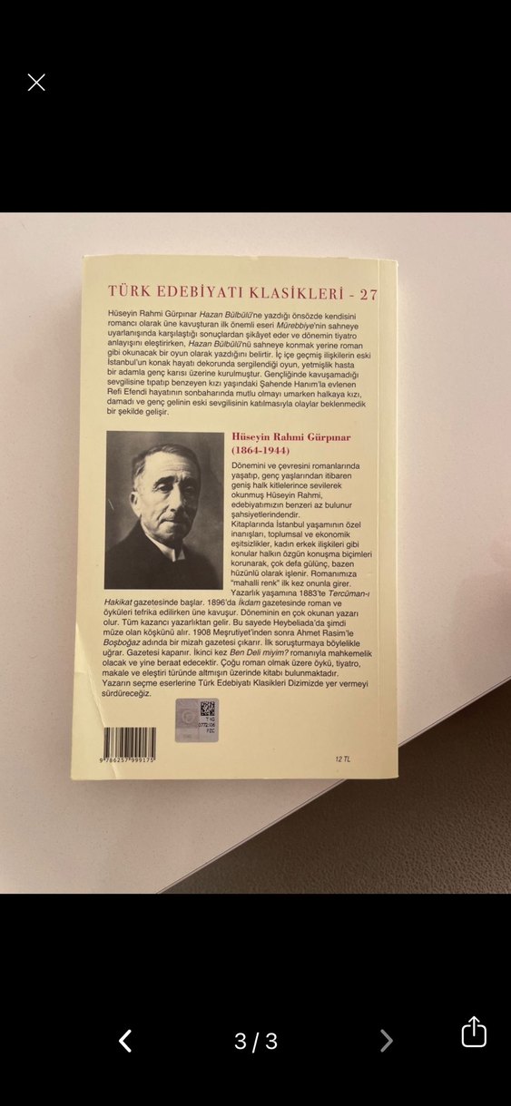 Hüseyin rahmi Gürpınar hazan bülbülü - Görsel 3