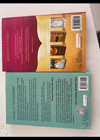 Rabbin İçin Sabret & Allah De Ötesini Bırak Kitapları - Görsel 2