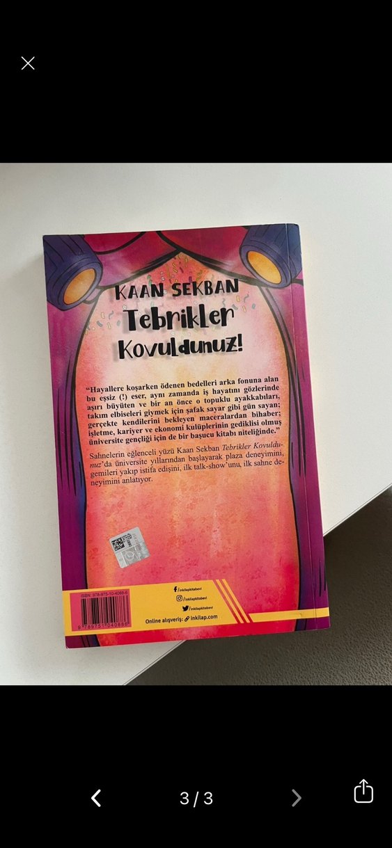 Tebrikler Kovuldunuz! - Kaan Sekban - Görsel 3