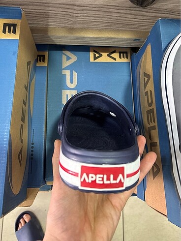 40 Beden lacivert Renk Apella rahat unisex terlik
