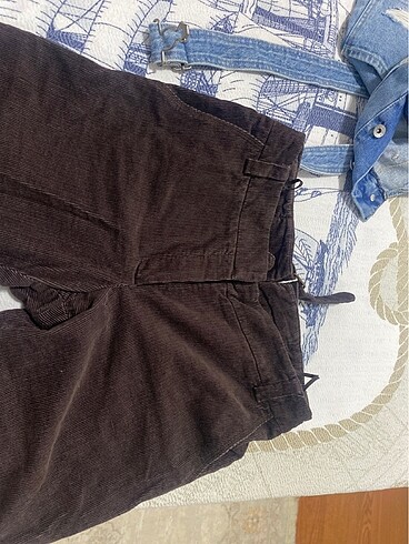 Mango kahverengi pantolon