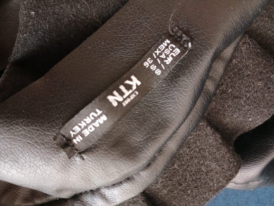 Kadın siyah renk Deri mini etek - Görsel 3