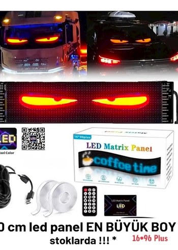 16*96 plus Led Çok Renkli Matrix Panel - Görsel 2
