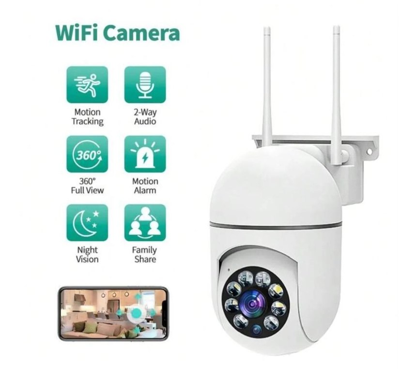 WiFi Bebek Kamerası Bulut Depolama Özellikli - Görsel 2