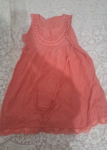 yazlik vintage elbise çok tatlı - Görsel 3