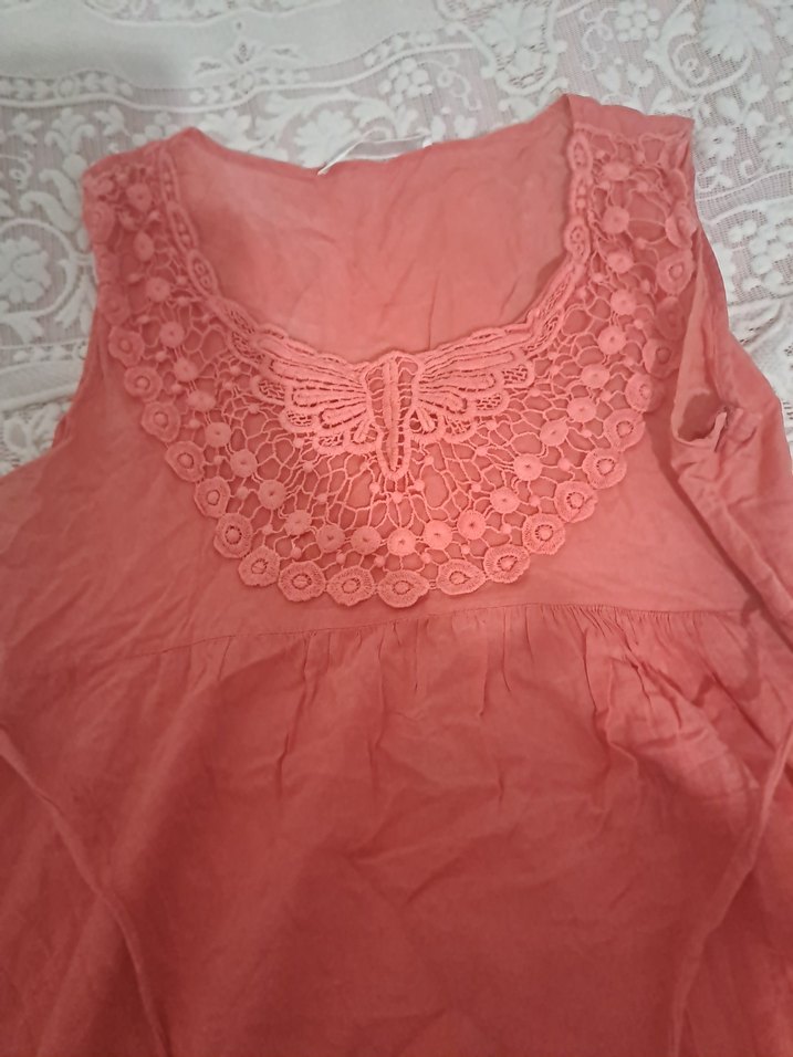 yazlik vintage elbise çok tatlı - Görsel 4