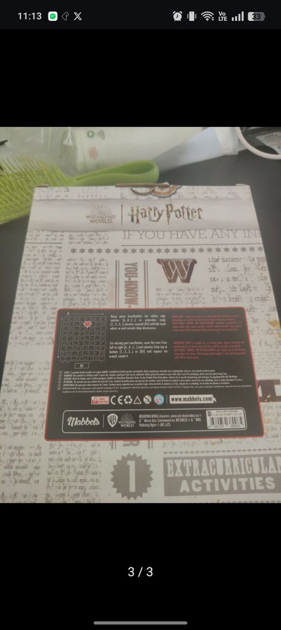 500 Parça Harry Potter Hogwarts Kalesi Puzzle - Görsel 3