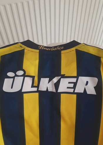 Çocuk Sarı Siyah Çizgili Kısa Kollu Forma - Görsel 4